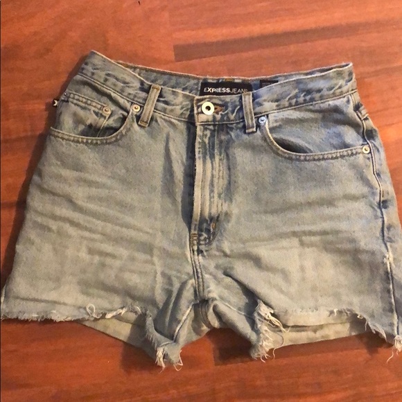 High waisted jean shorts - Picture 4 of 4